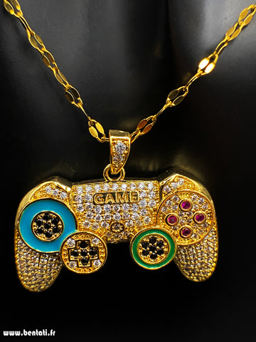 Game console handle, jewelry, chain pendant necklace