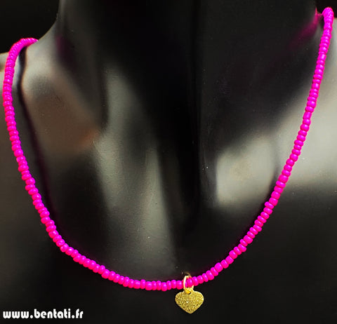 Pearl necklace With Crystal