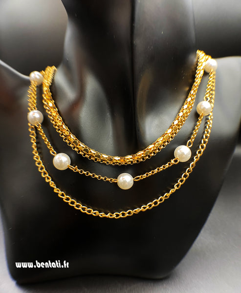 First grade steel doline pearl necklace
