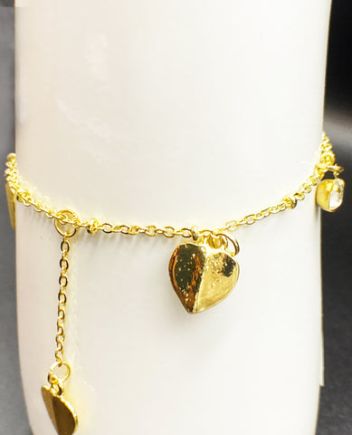 Bentati heart anklet accessories