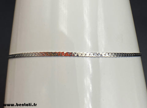 chain anklet with snake