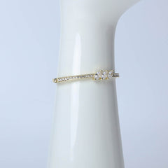 Elegant golden bangle for women's accessories by Bentati Fashion Dubai