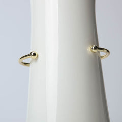 Golden diamond shaped bangle for women's accessories by Bentati Fashion