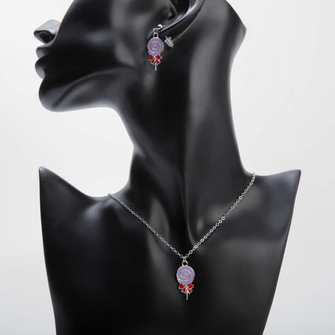 Pendant necklace & earrings for women's accessories by Bentati Fashion Dubai