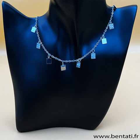 necklace Square silver