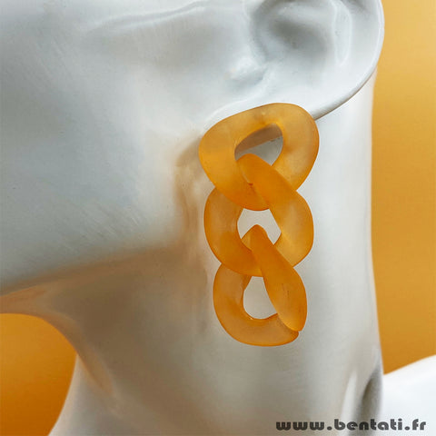 orange chain links
